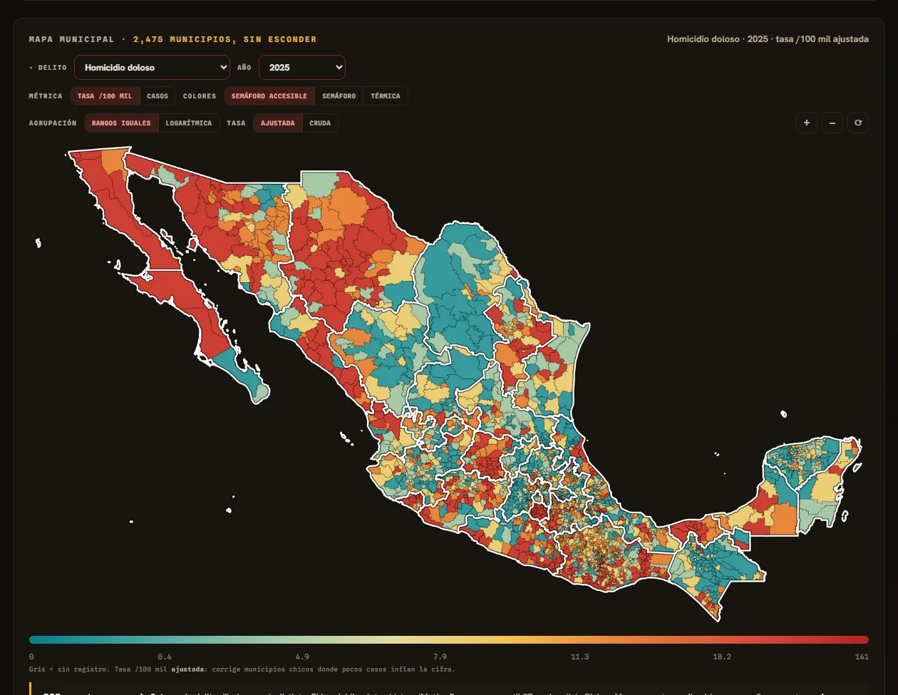 Mapa nacional